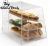 Import bakeshop clear acrylic bakery display for bread/ cookies/ donuts bakery display showcase from China