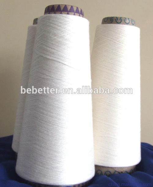 Bamboo fiber ring spun yarn for knitting