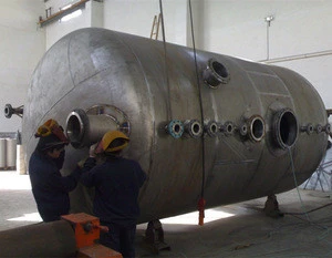 Baoji Tianbang company manufacture anticorrosive chemical equipment pure titanium storage tank