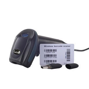 Bar Code Scanner Reader Wireless POS Handle Automatic Laser Barcode Scanner
