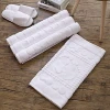 Bathroom Foot Towel /mat Door Hotel Floor Mat(towel) 100 Cotton Loop Anti Slip Custom Size Bath Mat