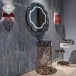 Bathroom Vanity with Cabinet Luxury Bathroom vanity Set with Sink Modern stainless Steel Leg Vanity Table