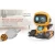 Import Battery Operated radio control cartoon toy electronic drawing line tracking Robot from China
