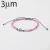 Import Beaded Bracelet Hand made Natural Stone Beads Eye Copper cord macrame Bracelet for Women from China