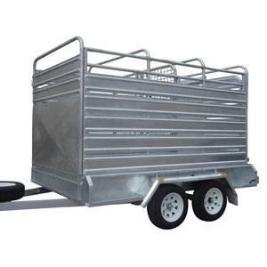 Beautiful appearance cattle stake truck trailer for fully welded