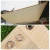 Import Beige Anti-UV HDPE Sunshade Net House Garden Sun Shade Sail Rectangle from China