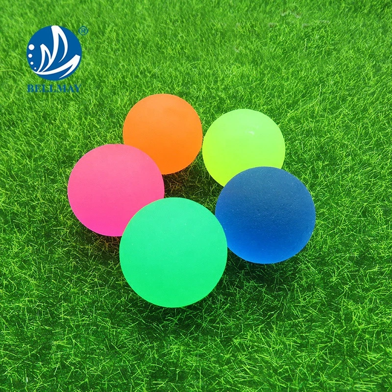 Bemay Toy 30PCS Custom Size Hollow High Bouncing Rubber Ball Toy ball
