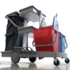 Best plastic down-press cleaning trolley cart
