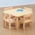 Import Best Quality kindergarten pine furniture used daycare wooden table and chairs from China