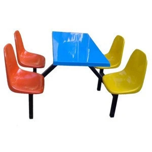 Best School Fiberglass Canteen Table and Chair Set for Sale