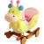 Import Best selling custom plush stuffed animal rocking chair with wheels from China