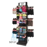 Best Selling Factory Price Four Sided Spinning Floor Socks Stand Display