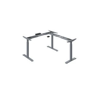 Best selling high quality L-shape Adjustable-height Standing desk base