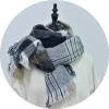 Best Selling High Quality Unisex  Winter Scarf Cashmere scarf female  double-faced warm shawls long  plaid scarf