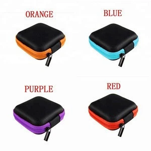Best Selling Mini EVA Case Waterproof Hard Storage Cable USB Coin Bag / Purses Supplier Factory Manufacturer