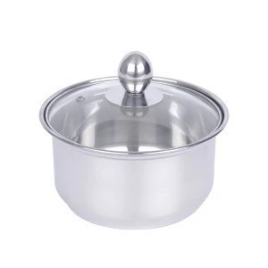 Best selling stainless steel mini hot pot/shabu pot/stock pot with plastic case