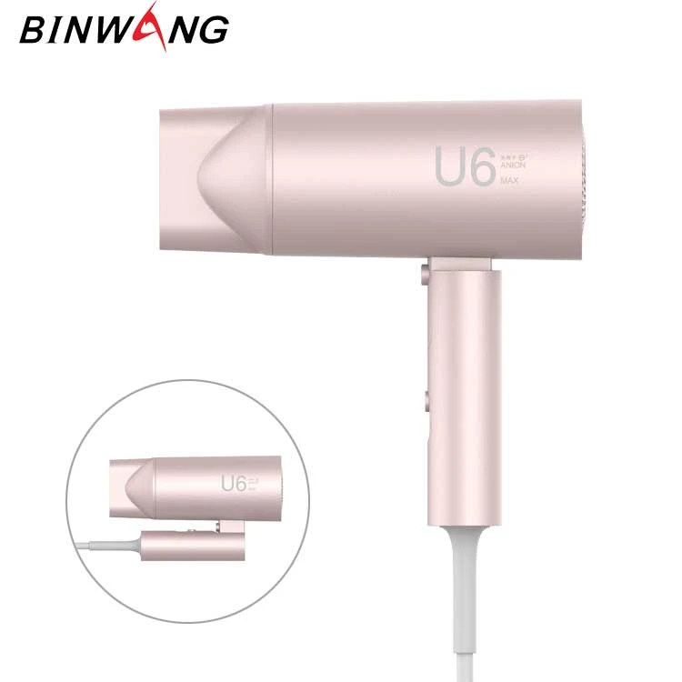 Binwang 1800w ionic hair blower small MOQ OEM ODM accpeted hair dryer from China supplier