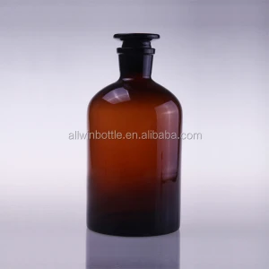 black glass Reagent Apothecary Bottle 250ml 500ml