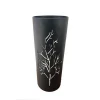 Black New Arrival Entryway Iron Wet Umbrella Stand With Tree