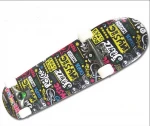 Blank skateboard decks wholesale wooden boards Quality assurance multifunctional polished GOGO3108 mini hand board skateboard