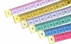Body Measuring Ruler Sewing Tailor Tape Soft Flat 60 Inch random color 1.5 M Sewing Ruler