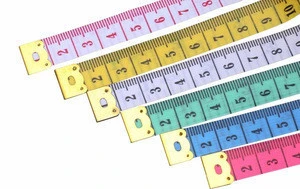 Body Measuring Ruler Sewing Cloth Tailor Tape Measure Soft Flat 60 /150cm
