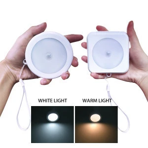 Body Motion Sensor 6LED Wall Lamp Night Light Induction Lamp Corridor Cabinet led Search Lamp With Light Sensor