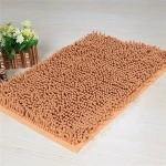 Bottom  Microfiber Customized Printed Home Textile 80*120 Chenille Mat Bathmat Absorbent Kitchen Carpet