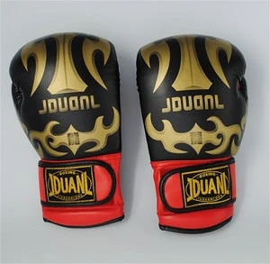 Boxing Gloves PU Leather Thicken Adult Professional Boxing Equipment