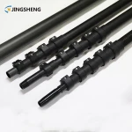 Brand new manual winch telescoping promotion list 35ft carbon fiber telescopic pole Other Household Cleaning Tools made in China