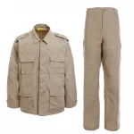 Breathable Black Tactical BDU Army Uniform Suit Custom Logo Army Officer Military Uniforms