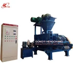Briquette making machine for coal ball production line