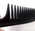 bulk custom printed wide tooth plastic hair combs wholesale
