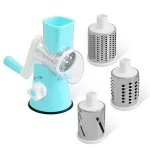 Bulk Vegetable Cutter Manual Chopper Slicer Grinder Shaking Safe Cutting Machine Fruit Vegetable Tools Rotate Vegetable Shredder