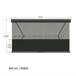 bus roller shade, coach roller , Motorized Roller Shade(124302)