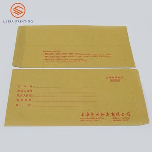 business envelope color custom size and design paper envelop