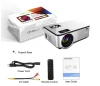 C9 HD Projector Multimedia Portable Video Projector Smart Proyector Mobile Phone Wireless Beamer Home Theater projector