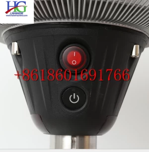 Camping Or Party Stock products umbrella type gas patio heater, natural gas heater with CE certification