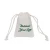 Import Canvas Fabric Muslin Custom Logo Printed Canvas Drawstring Bag from China