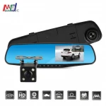 Car DVR Dual Lens Car Camera Full HD 1080P Video Recorder Rearview Mirror With Rear view DVR Dash cam