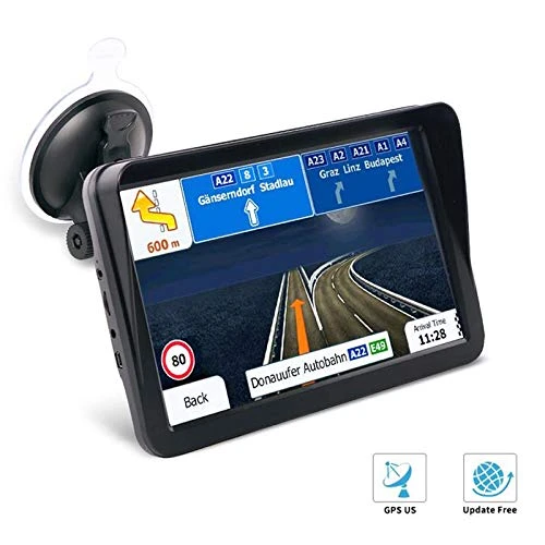 Car GPS Navigation System 9 Inch 256MB 8G HD Screen Portable Real-time Voice Prompt