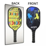 carbon fiber premium pickleball paddle graphite honeycomb