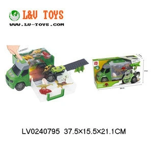 Cartoon diy assembly sliding mini car  tools set truck toy for kids