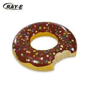 Cartoon Floats Big PVC Donut Inflatable Pool Float Swim Ring Donut Inflatable Swim Ring Float Swimming PARTY
