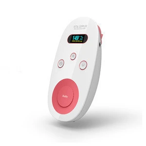 CE Certification Professional Household Electronic Manual Doppler Pregnant Fetal Heart Rate Monitor