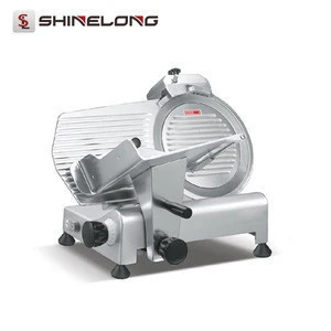 CE commercial/ industrial Electric Food Slicer Stainless Steel manual meat slicer machine