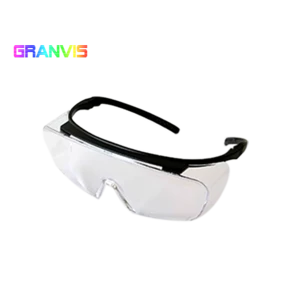 CE EN ANSI OTG Safety glasses goggles adjustable at temple inclination