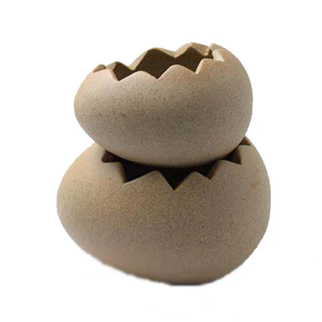 ceramic egg shape porcelain small vegetable planter for sale