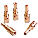 Certificated Standard Welding Consumable Tip Holder of CO2 Mig Welding Gun Spare Parts