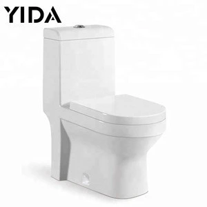 Chaozhou bathroom sanitary ware siphon new design one-piece toilet bowl with cheap price